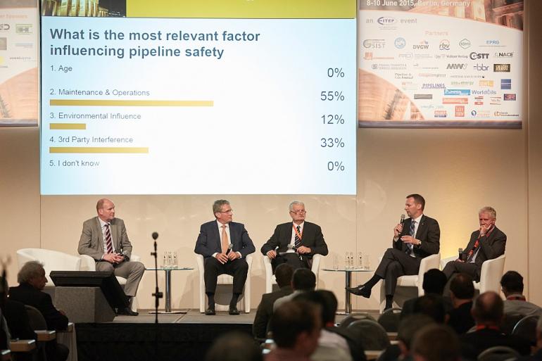 Panel Discussion “Pipeline Safety” with live polling at 10th Pipeline Technology Conference 2015, Berlin