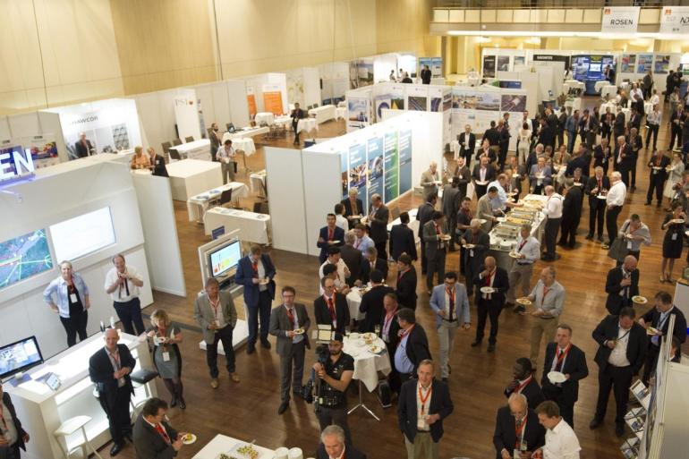 Accompanying exhibition at the 2016 Pipeline Technology Conference (© 2016 Jens Jeske)